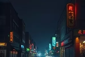 横版主推海报：暮色城市天际线与缓慢下沉的金色落日